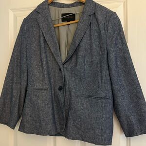Banana Republic blazer 14 navy